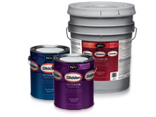 Glidden Premium paint for 5 gallon paint coverage