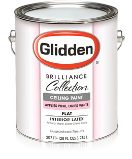 Glidden® Brilliance Collection® ceiling paint