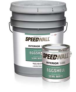 Speed-Wall eggshell sheen paint
