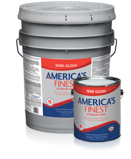 America's Finest paint, with great 5 gallon paint coverage