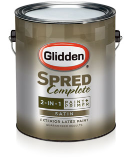 Glidden® Spred Complete™ Exterior Paint + Primer